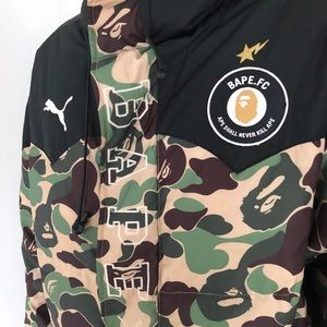 Bape x Puma ABC Camo Long Down Jacket (2015)